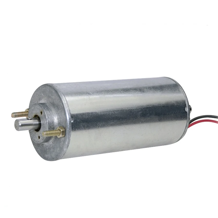 Фото DC 120V Double Bearing Motor 100W 3000 rpm Permanent Magnet Micro Carbon Brush Shaft Diameter 8mm Galvanized Casing Обустройство DC 120V Double Bearing Motor 100W 3000 rpm Permanent Magnet Micro Carbon Brush Shaft Diameter 8mm Galvanized Casing Обустройство