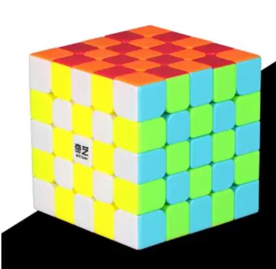 Кубик магический QiYi 5X5X5 профессиональный пазл Квадратный без наклеек