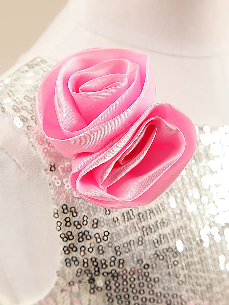 2017 Летние Дети Девушки Платья Без Рукавов Детские Бальное Платье Партия