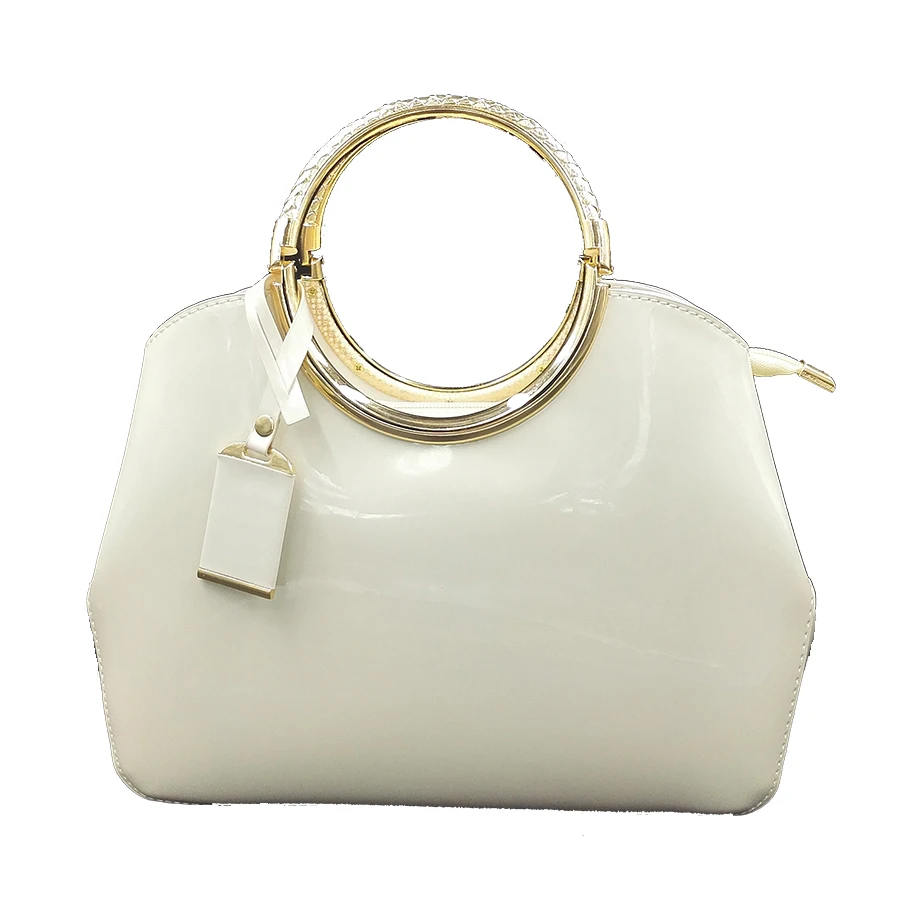 Новый Crossbody сумки для Для женщин 2018 роскошные дамы Сумки Лакированная кожа сумка