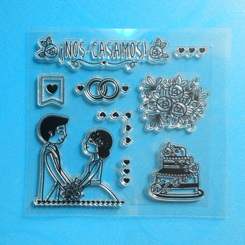 YLCS214 любимые силиконовые прозрачные штампы для скрапбукинга DIY альбом бумажные