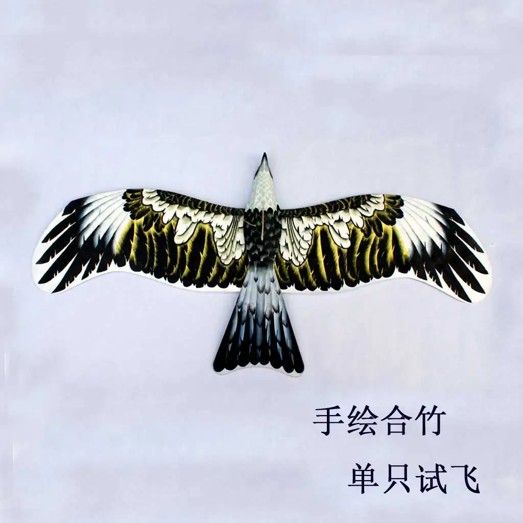Aquilone Weifang воздушный змей с двойной пластиной бамбуковый СЕРФ воланом длинная