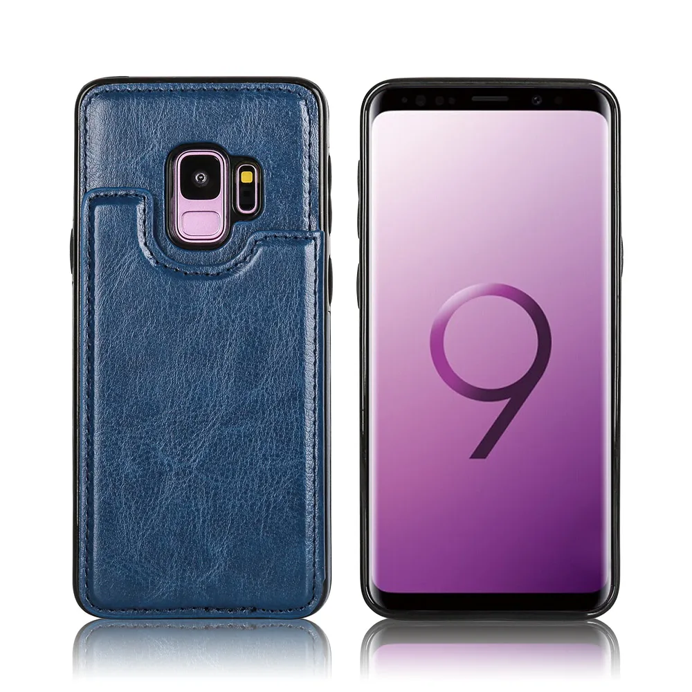 Кожаный чехол-книжка для samsung Galaxy S10 Plus S10+ s 10 s10e S9 S8 S7 edge, чехол-бумажник для карт, чехлы для samsung S10plus Note 8 9