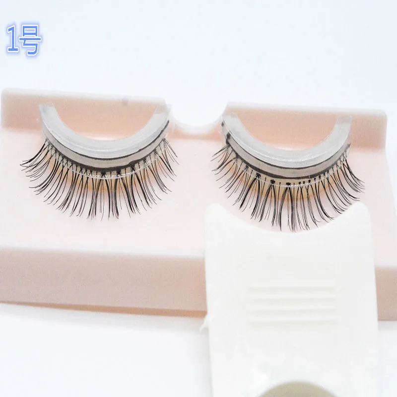 1 пара накладных ресниц самоклеющиеся Накладные ресницы ручной работы