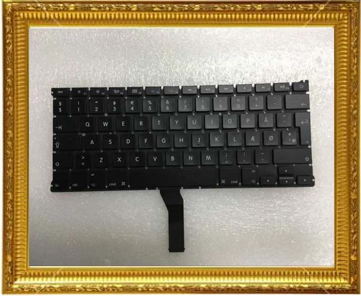 Совершенно новая A1466 A1369 клавиатура для Macbook Air 13 &quotA1466 DK Датская Дания 2011 2013 2014 2015