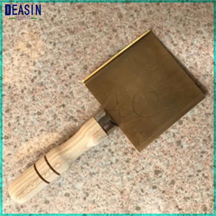 only 1 pcs 1 шт. Зубной Техник воск Лопата стоматологические лабораторные инструменты Золотая Лопата полный протез Лопата воск Дайк Лопата горячий воск доска - Цвет: only 1 pcs
