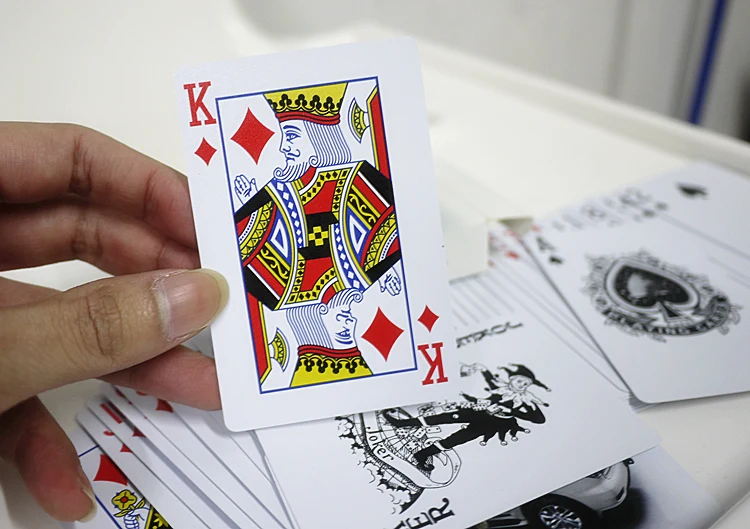 ПВХ пластиковые водонепроницаемые карты для покера набор белая коллекция