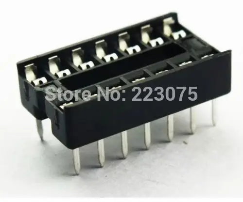 

14 Pin DIP SIP IC Sockets Adaptor Solder Type Narrow 500pcs/lot