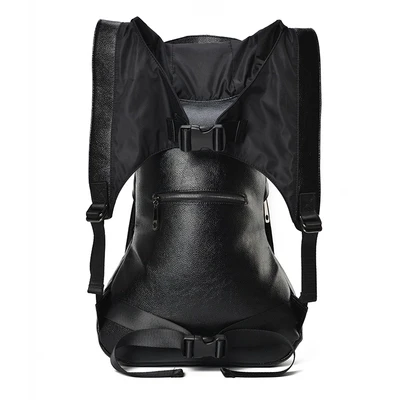 Вместительный мужской кожаный рюкзак с рельефным 3d рисунком|lion backpack|backpack gothiclarge