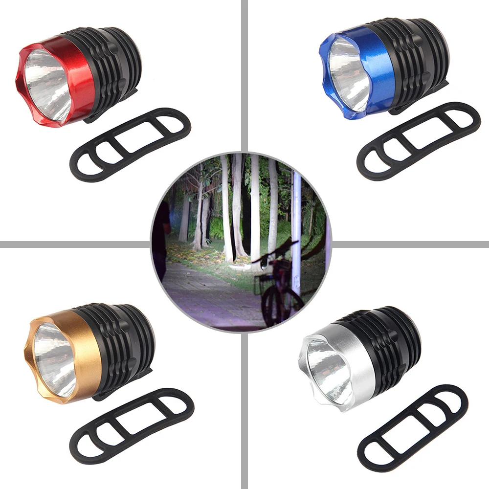 Mini Super LED Bright Bicycle Light 3 Lighting mode 4 Colors Headlamp Waterproof flash Front lamp Bike light Cycling lighting | Спорт и