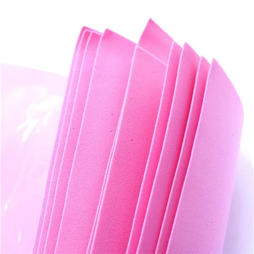 pink 10 шт. 50*50 см EVA пенопластовая бумага DIY ручной работы подарки карты декор материалы для скрапбукинга разноцветные цветы вечерние губчатая бумага - Цвет: pink