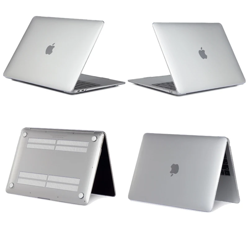 Жесткий Кристальный матовый чехол-накладка для MacBook Air 11 air 13 дюймов A1466 A1932 Pro 13 15 retina A1706 A1708 A1989