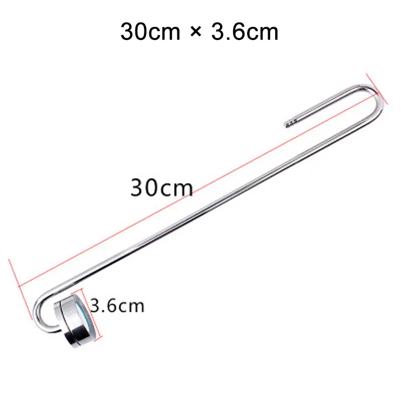 30cm x 3.6cm Аквариум ультра тонкий из нержавеющей стали CO2 диффузор отличная скорость растворения и CO2 диффузорный реактор нано уточнение керамический диск - Цвет: 30cm x 3.6cm