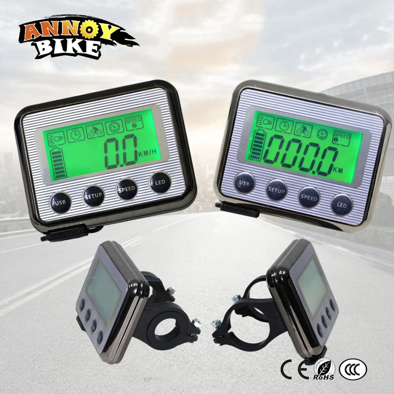 Дисплей для электровелосипеда 36 В 48 В|Велокомпьютеры| |