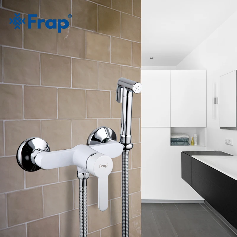 frap bidet shower faucet brassstainless steel toilet cleaner hygienic shower for bathroom bidet mixer bath accessories sets free global shipping