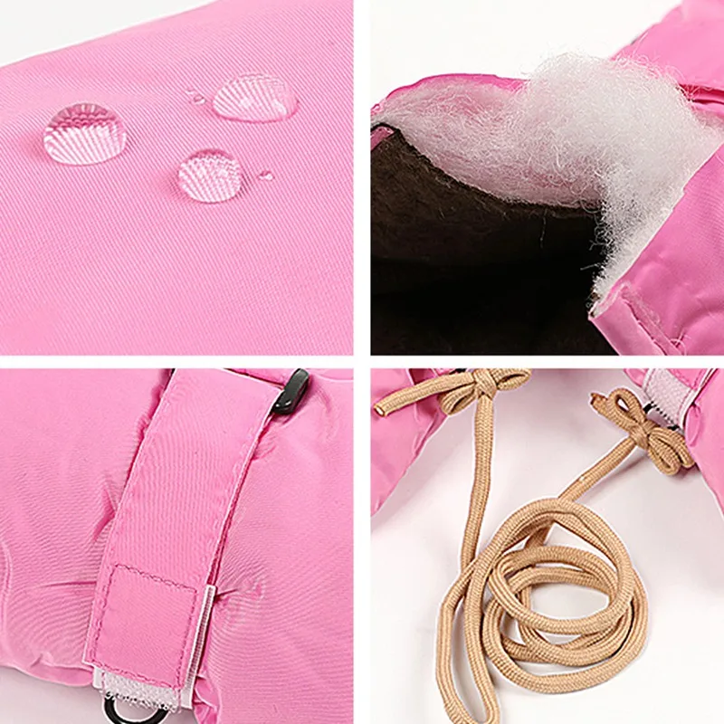 2018 новые толстые детские перчатки с мультяшными принтами варежки для детей сенсорным экраном Модные