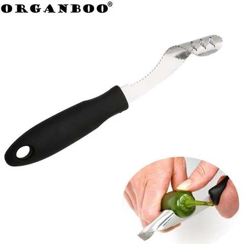 ORGANBOO нож из нержавеющей стали для очистки овощей, фруктов, Чили, томатного перца, томатного перца, инструмент для барбекю