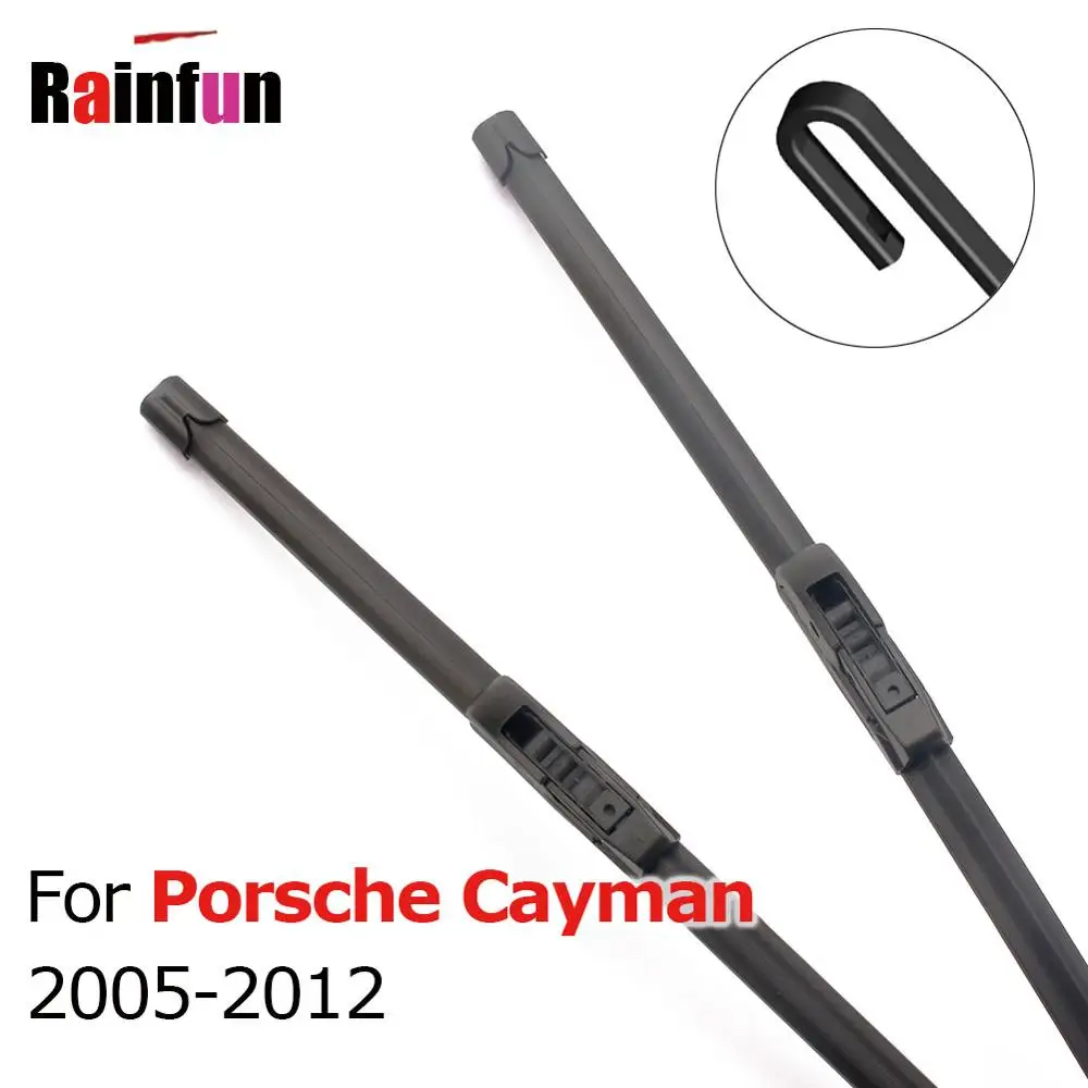 RAINFUN автомобилей спереди стеклоочистителей для Porsche Cayman 2005 2006 2007 2008 2009 2010 2011 2012