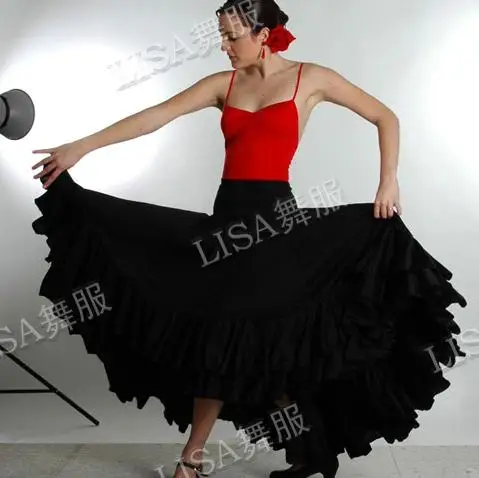Юбка полный танец фламенко двустороннее камуфляж юбка|flamenco dance|flamenco dance skirtsflamenco