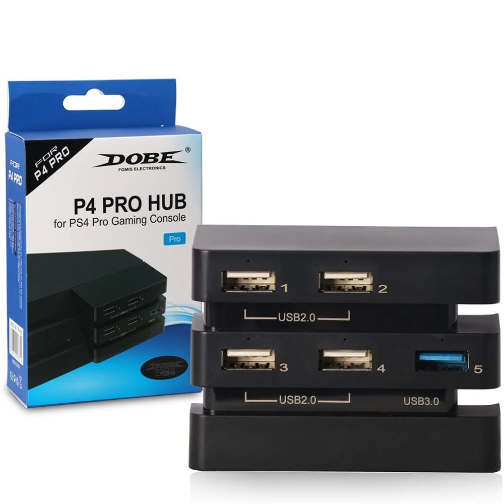 PS4 Pro 5 USB портов концентратор 3 0 2 высокоскоростной расширения зарядное устройство