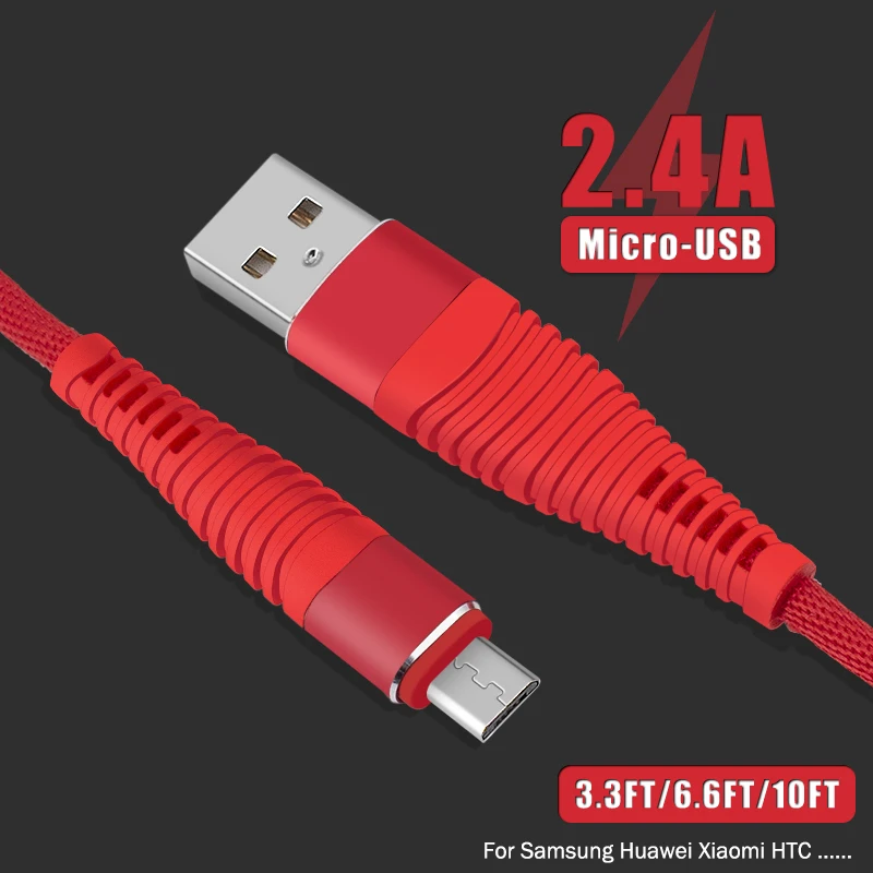 Micro USB кабель Summerfish для быстрой зарядки, зарядное устройство, шнур для samsung Xiaomi Redmi Note 5 Pro Honor планшет Android, телефон, кабель