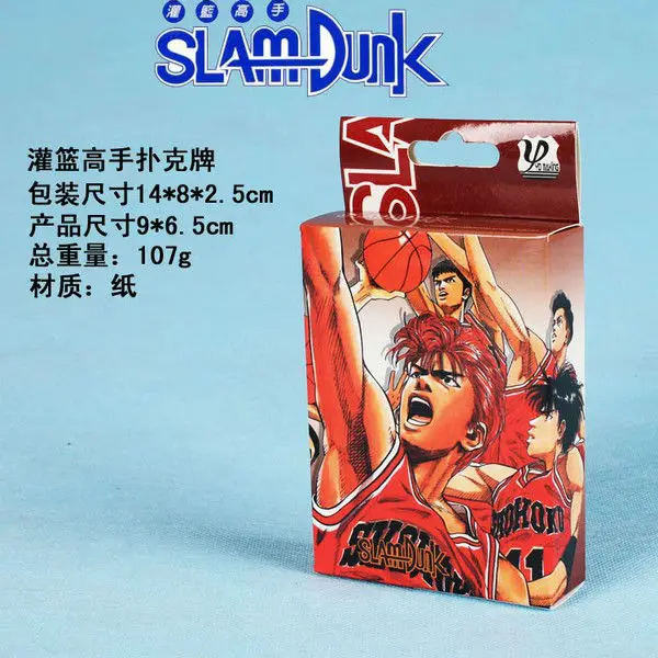 Аниме Покер персонаж колода SLAM DUNK игрушки игры карты для коллекции|slam dunk|collectible