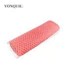 25 см розовый завесы для торжественного случая; Свадебные украшения для волос; Свадебное украшение шляп Шапки вечерние Головные уборы DIY головной убор или несколько Цвета