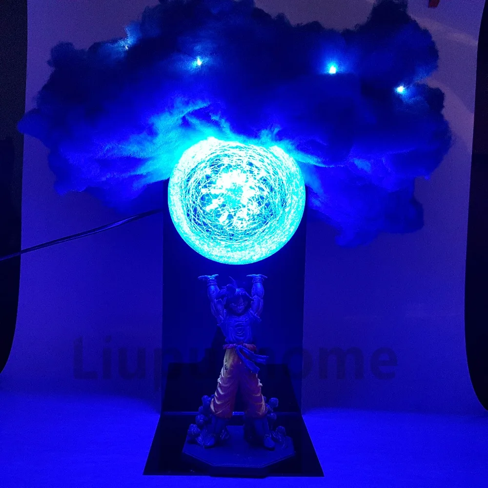 Son Goku Genki damаспирит бомба облако DIY светодиодсветодиодный ночные светильники