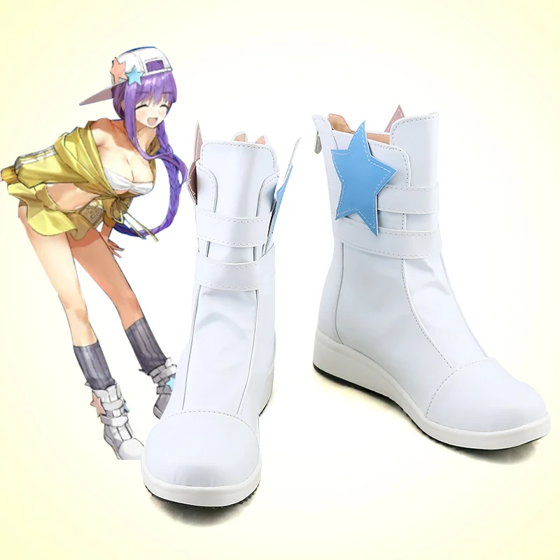 

Game Fate/Extra CCC Cosplay Shoes Boots Byibyi Cosplay Shoes Halloween Party Daily Leisure Shoes Anime Black-Coat Girl Cosplay