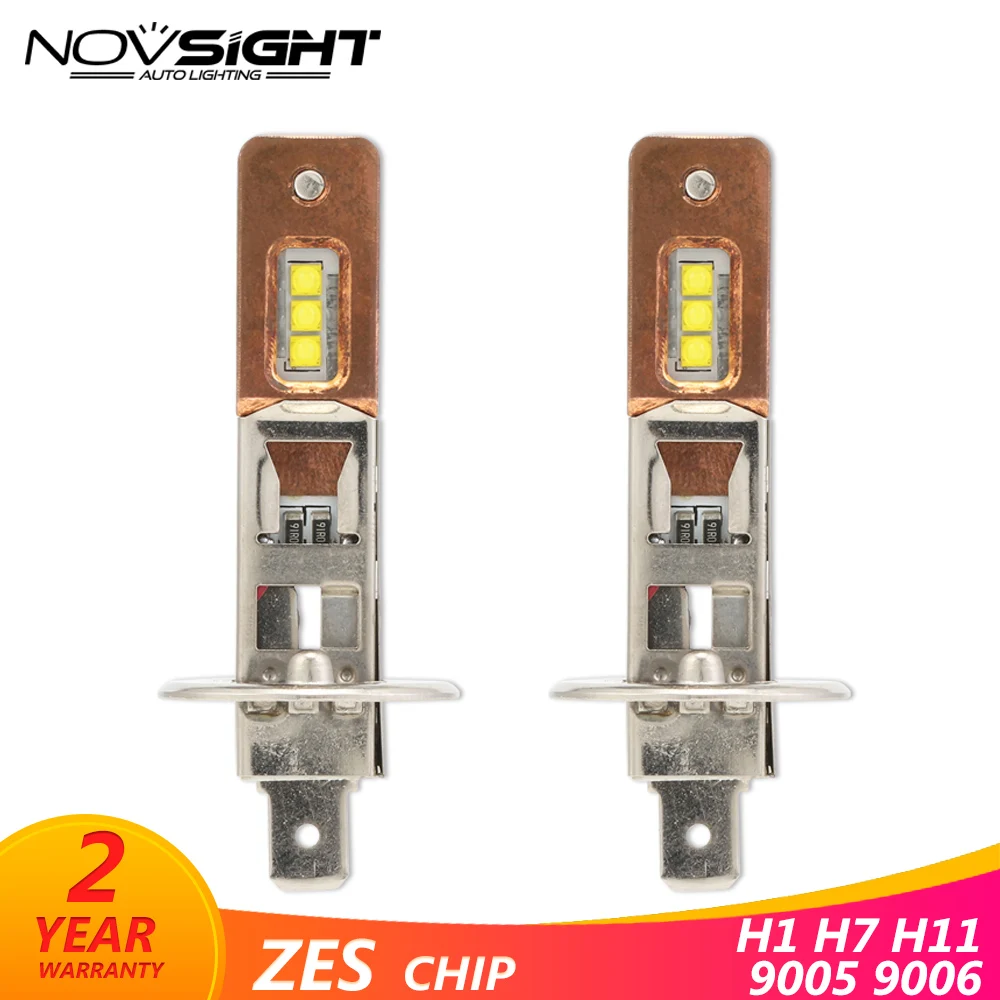 Novsight супер яркий светодиодный HB3 9005 HB4 противотуманный светильник 9006 H11 H1 H7 60 Вт