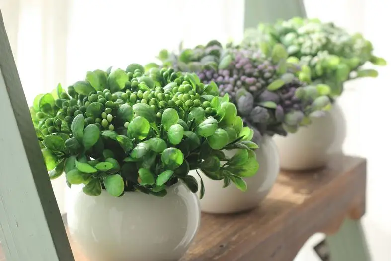 Новинка 2017 бесплатная доставка разноцветная искусственная трава с аранжировкой