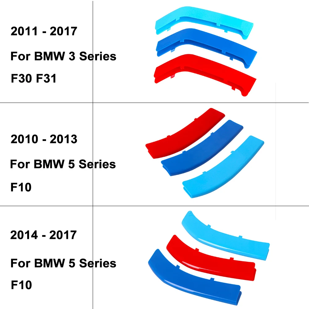 Решетчатый гриль в полоску для BMW X1 F48 X3F25 X4 F26 X5 E70 F15 X6 E71 3 5 серии F30 F31 F10 F07 GT