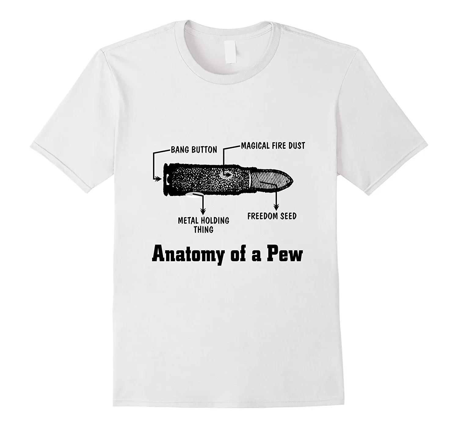 

2019 New Short Sleeve Casual Anatomy of a pew t shirt Summer Casual Man T Shirt Good Quality