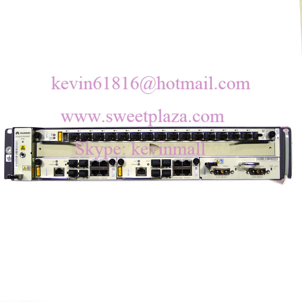 Hua wei mini GPON или EPON OLT MA5608T с 2 * MCUD1 + 1 MPWC GPFD C +|Сетевые шкафы| |