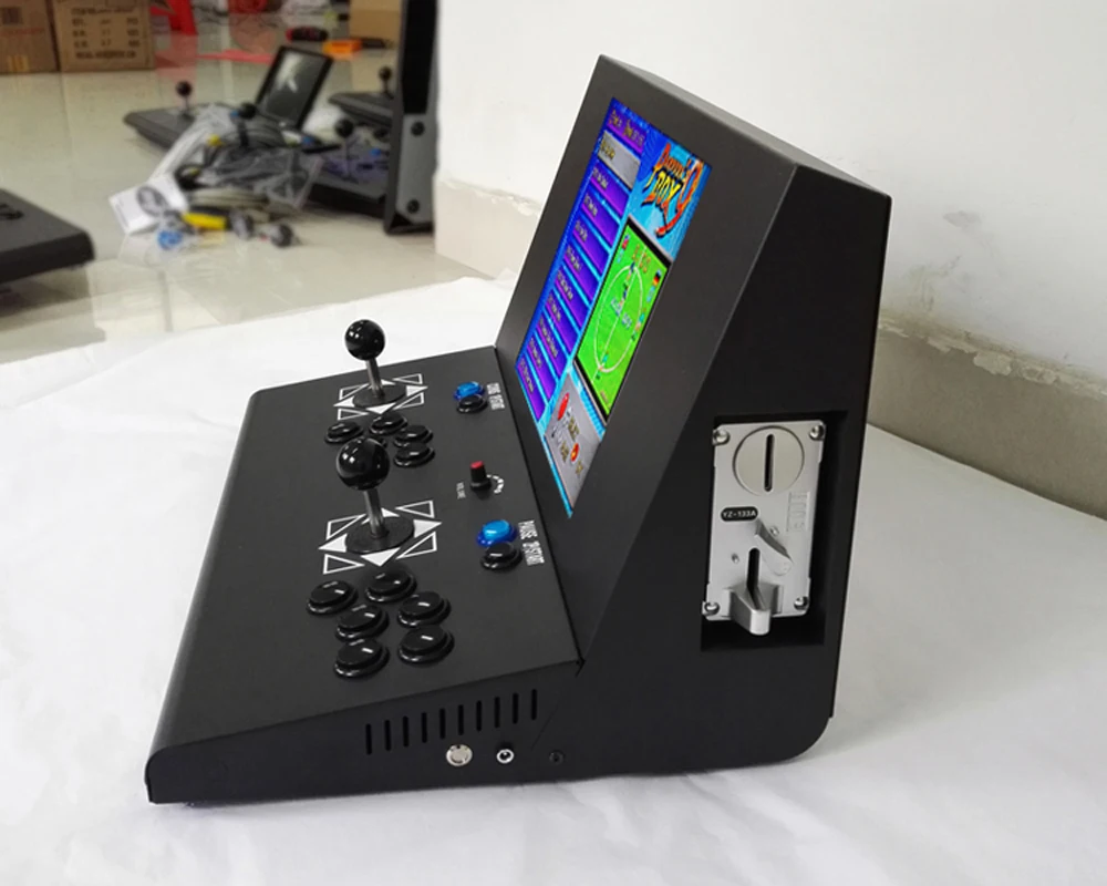 15 дюймов lcd мульти игровой мини аркадный автомат 2222 в 1 pandora box 9D
