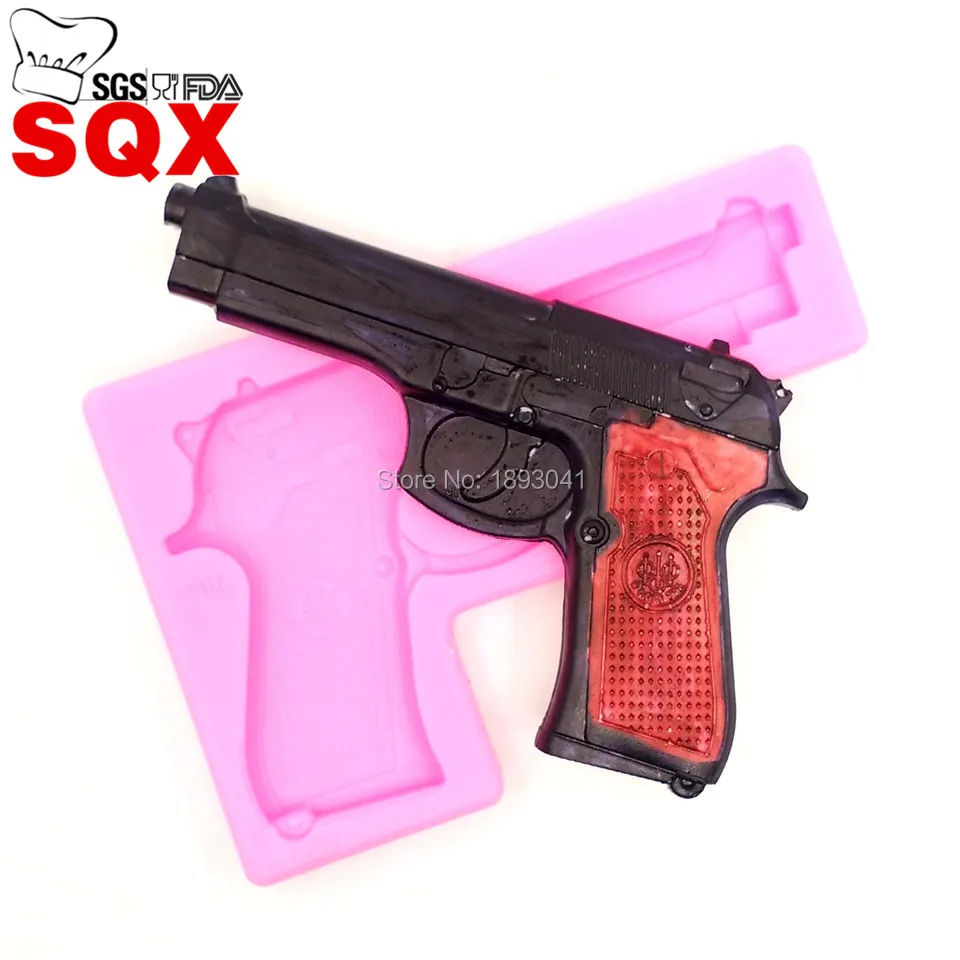 Форма для шоколадного пистолета из силикона для приготовления пищи инструменты для выпечки мороженого MR47.