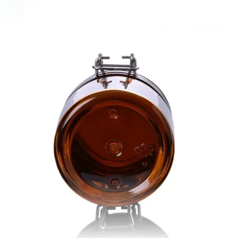 220 мл Для ванной Соль Бутылка Для женщин косметический fefillable jar пустой Пластик маска для лица контейнер f20172374
