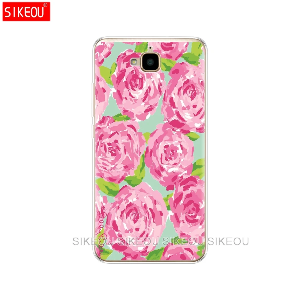 61016 Силиконовый чехол для huawei Honor 4C Pro, мягкая задняя крышка из ТПУ для huawei Y6 Pro, чехол TIT-L01 TIT-TL00, защитные чехлы - Цвет: 61016