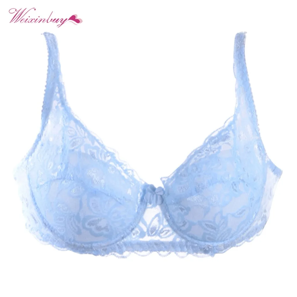 

Sexy Gather Push Up Bra Underwire Lace Brassiere Underwear 32/34/36/38/40 Women Nursing Bra High Quality