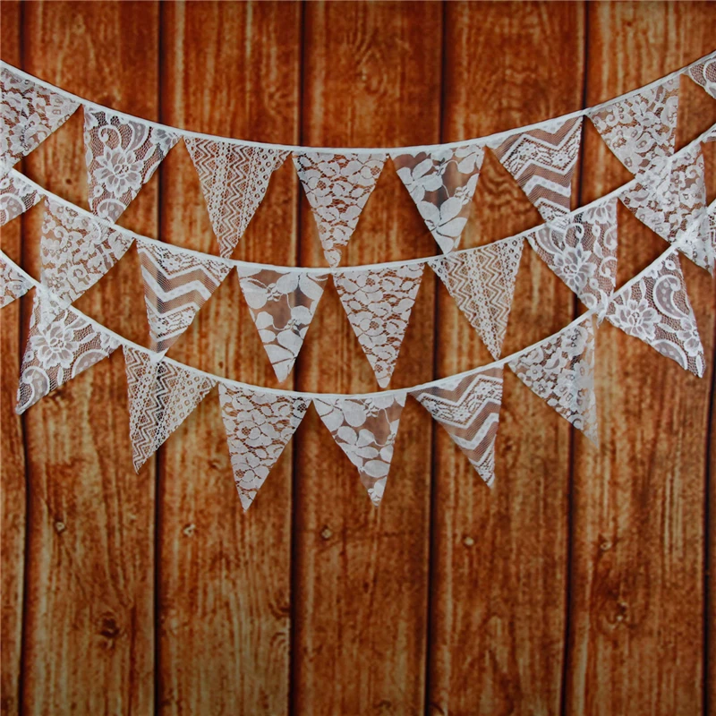 Белый романтический банер украшения для дома товары вечеринок детский душ