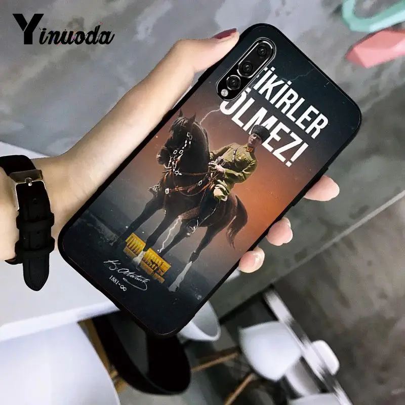 Yinuoda Турция Mustafa Kemal Ataturk чехол для телефона Huawei P9 P10 Plus Mate9 10 Mate10 Lite P20 Pro Honor10 View10 |