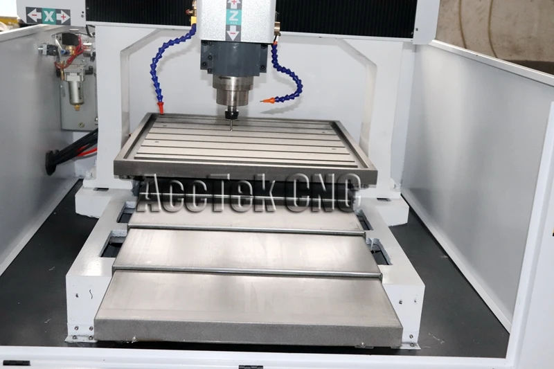 Полу закрытый сверхмощный стальной структуры Мини 6060 cnc Металла