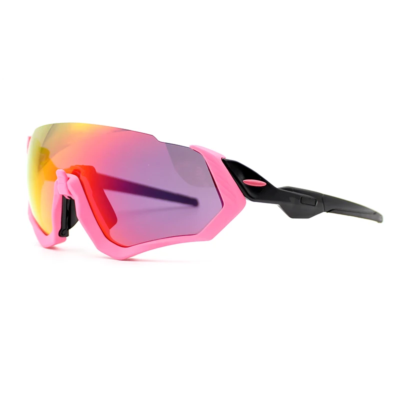 3 lens polarized Мужские и женские поляризованные велосипедные солнцезащитные очки солнцезащитные очки для шоссейного велосипеда мужские UV400 спортивные беговые очки для езды на велосипеде - Цвет: 3 lens polarized