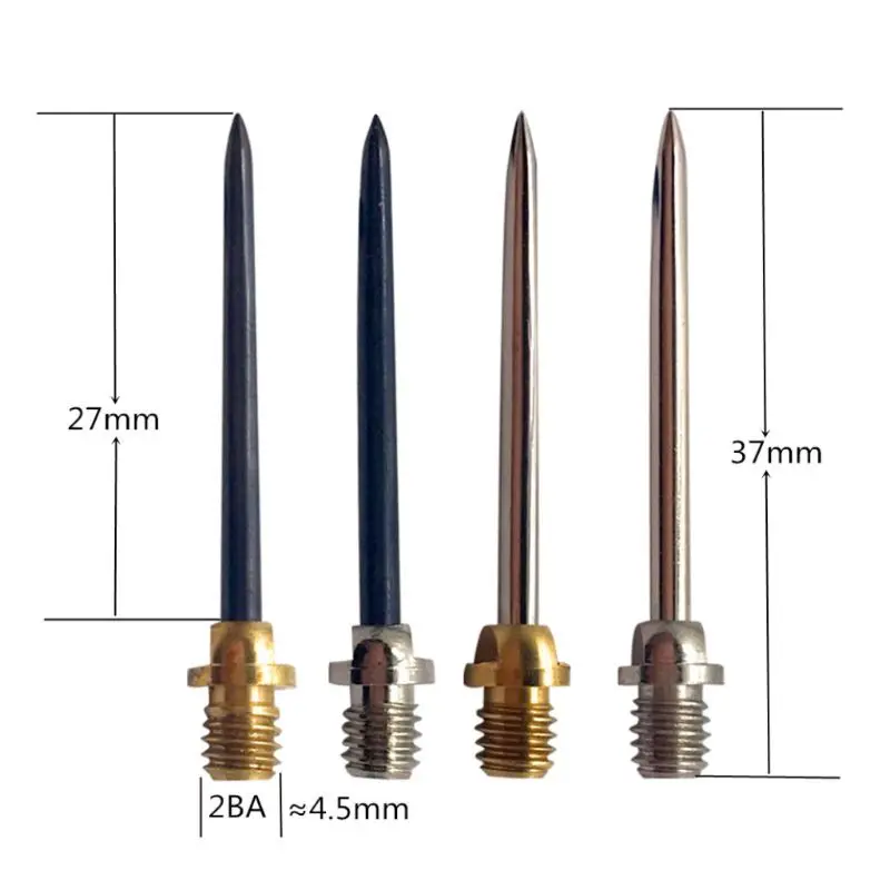 

6pcs/set Dart Accessories Iron Tips Replacement Standard Thread Random Color