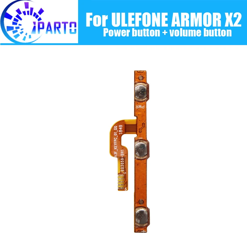 

ULEFONE ARMOR X2 Side Button Flex Cable 100% Original Power + Volume button Flex Cable repair parts for ULEFONE ARMOR X2
