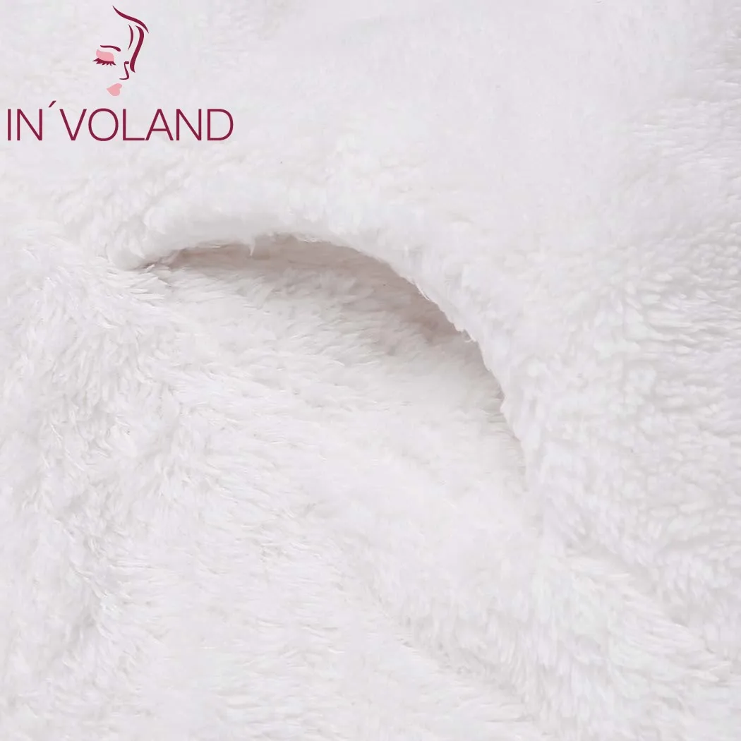 IN'VOLAND Plus Sizes XL-5XL Women Sweater Tops Autumn Winter Zip-up Stand Collar Long Sleeve Fleece Large Pullover Big Size | Женская