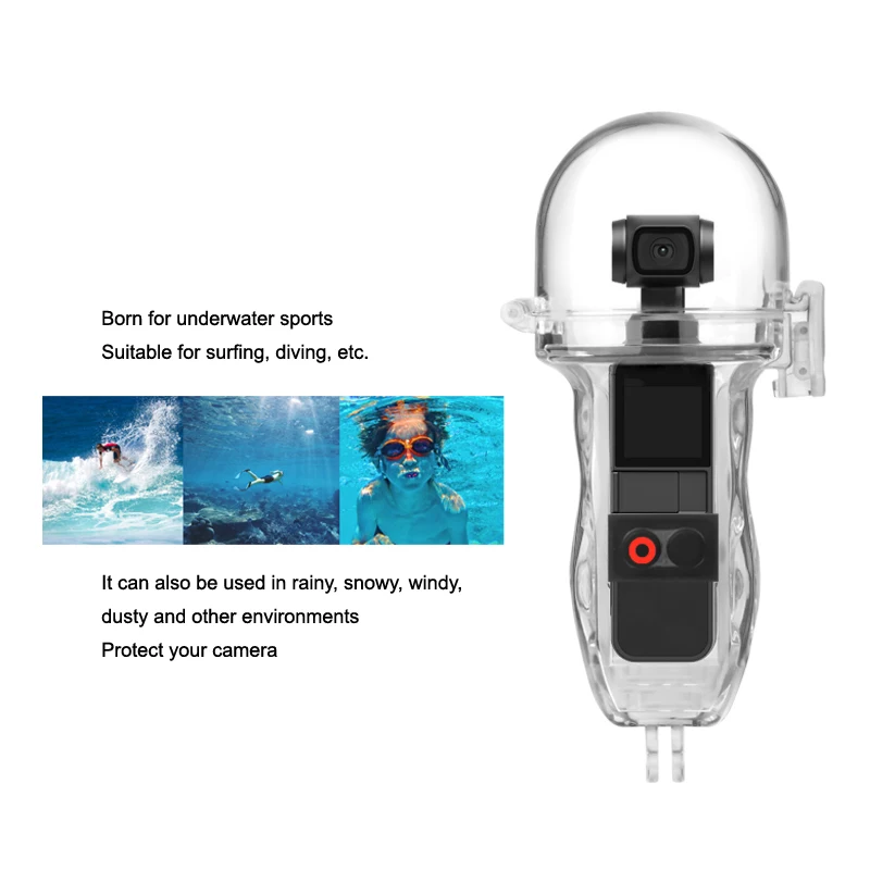 Универсальный Водонепроницаемый Чехол для подводной съемки цифровой зеркальной