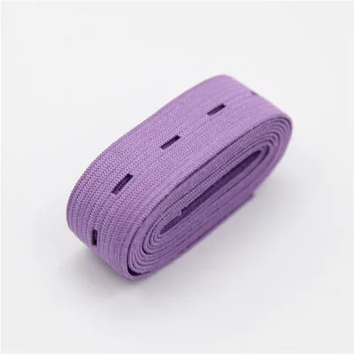 light purple 18mm 18 мм-20 мм Красочные регулируемые эластичные ленты застежка эластичный пояс для маленьких беременных женщин одежды брюки аксессуары для шитья DIY - Цвет: light purple 18mm