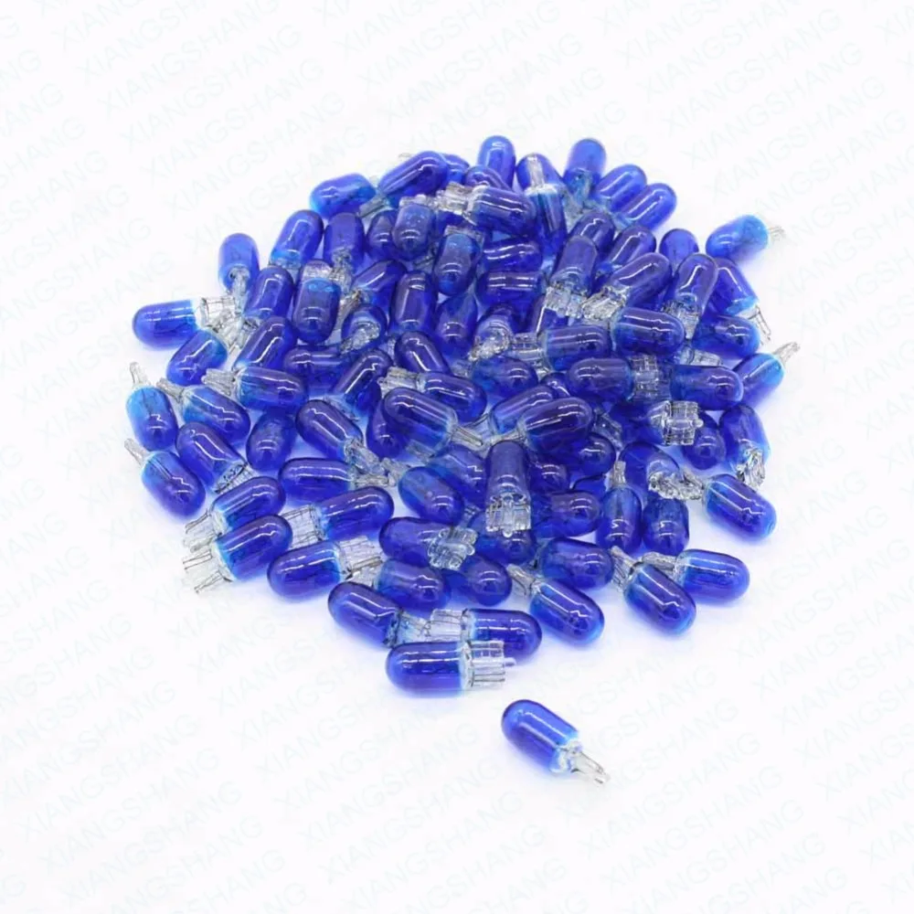 100 шт. автомобильные галогенные лампы T10 W5W 194/501 4300K 5 Вт|blue interior car lights|interior lightsinterior