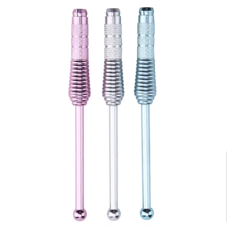 Hot Sale Pro tattoo Pen Manual Tattoo Machine Permanent Eyebrow Makeup Pencil Stainless Steel maquiagem microblading accesories | Красота и